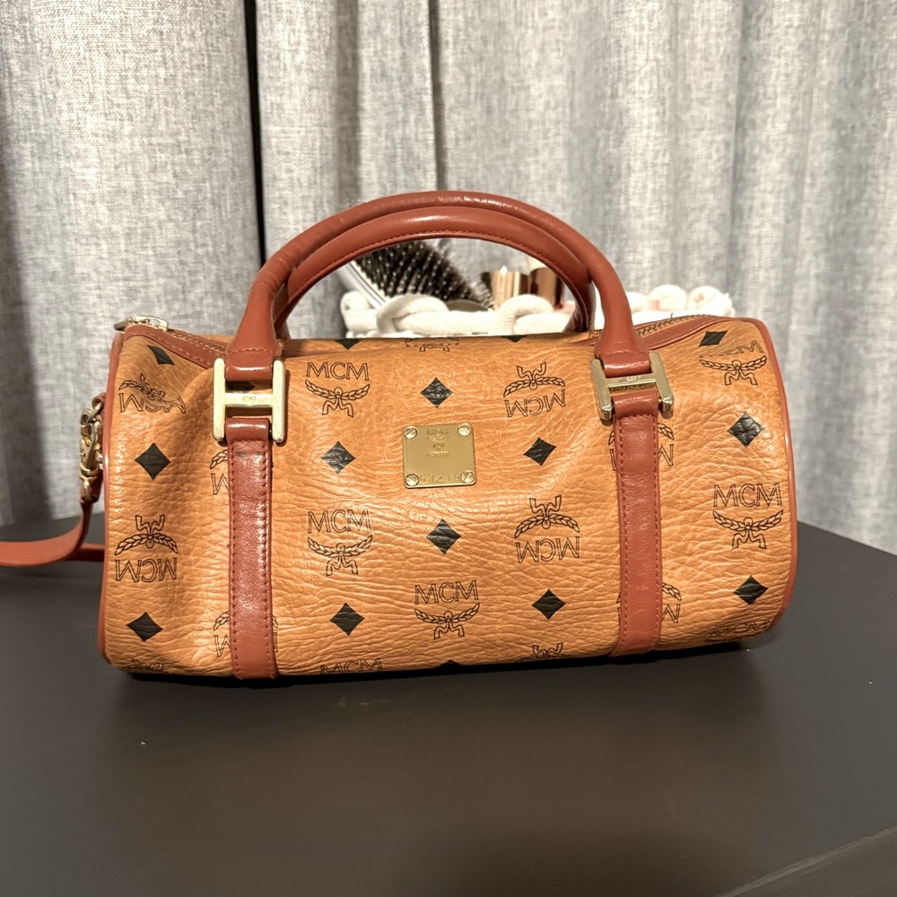 **SOLD** Vintage MCM Mini Boston Crossbody